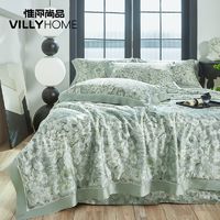 VILLYHOME 惟丽尚品 轻奢莱赛尔天丝夏被四件套夏凉被空调薄被看水洗床上用品