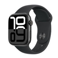 Apple 苹果 Watch Series 10 GPS版  铝金属表壳运动表带 智能手表