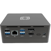 BESTCOM 迷你台式电脑主机英特尔12代N100高性能商务Mini PC N100/WiFi5/