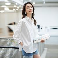 JEANSWEST 真维斯 优质新疆棉 女士薄款透气宽松衬衫