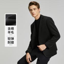 shanshan杉杉杉杉秋冬男式西服外套男休闲西装男商务通勤职业单西