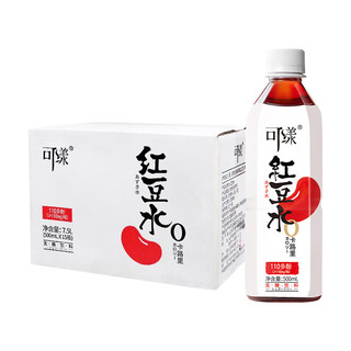 可漾 红豆水无糖饮料500ml*15瓶