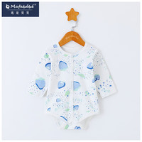 Mafabébé 玛珐贝贝 婴儿连体衣爬服 蓝色浆果清新范 80cm