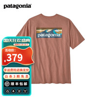 Patagonia 巴塔哥尼亚 Boardshort Logo 男士短袖T恤 37655