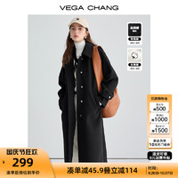 VEGA CHANG 女士毛呢大衣 羽绒大衣 赫本风