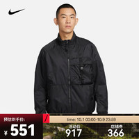 NIKE 耐克 N24男子可收纳衬里夹克 SPORTSWEAR TECH WOVEN FB7904-010 XL