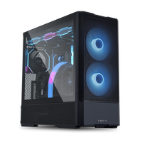 联力LIANLI鬼斧207机箱黑色 ATX主板位/玻璃侧透/支持360水冷位/预置4把风扇/多面网孔面板