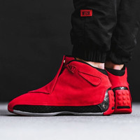 NIKE 耐克 Air Jordan 18 男款篮球鞋 AA2494-601