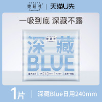 Herlab 她研社 深藏Blue卫生巾日用240mm体验装1片