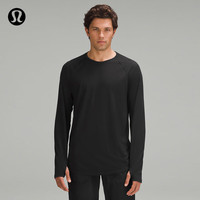 露露乐蒙lululemon丨Wool-Blend 男士徒步羊毛混纺长袖运动衫 LM3ER9S 黑色 L