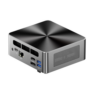 jumper 中柏 Mini PC i5-12450h小迷你主机口袋准系统工控机英特尔电脑机箱台式机小型微型办公低功耗