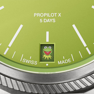 ORIS 豪利时 PPX KERMIT 联名版腕表 01 400 7778 7157-Set