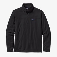 Patagonia 巴塔哥尼亚 男士Micro D 户外休闲轻便保暖抓绒半拉链套头衫巴塔哥26176 BLK S