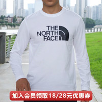 THE NORTH FACE 北面 T恤男女款24秋冬上新户外休闲速干透气运动圆领