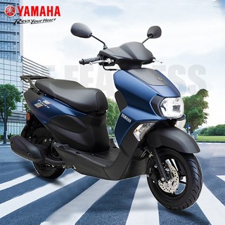 雅马哈（YAMAHA）摩托车踏板车旭鹰125电喷车YAMAHA国四燃油车整车可上牌外卖 炫光白 碟刹版