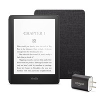amazon 亚马逊 Kindle Paperwhite 基础套装（包括 Kindle Paperwhite 16GB、黑色布套和电源适配器）