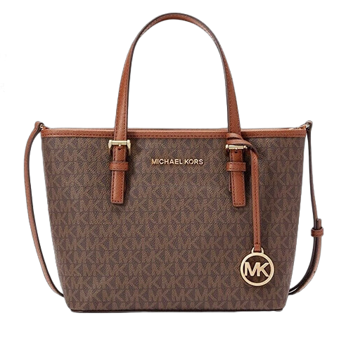 MICHAEL KORS JET SET TRAVEL系列 女士手提包 35T9GTVT0B 深棕色