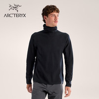 ARC’TERYX始祖鸟 HALLAM MERINO WOOL HOODY 保暖 男子 抓绒衫 BLACK/黑色 M