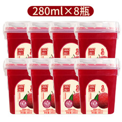 Xiazhimei 夏至梅 冰杨梅汁280ml*8瓶