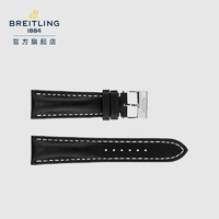 BREITLING 百年灵 Novonappa小牛皮表带（不含表扣) 黑色Novonappa小牛皮441X