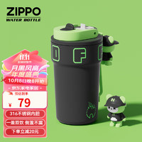 ZIPPO 之宝 保温杯 550ml 潮流黑