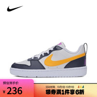 NIKE 耐克 男大童COURT BOROUGH LOW RECRAFT (GS)复刻鞋 HJ3482-071 37.5