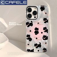 CAFELE 卡斐乐 羽纱适用OPPOReno12/11Pro手机壳10Pro波点猫咪A97/A95/A2/A1防摔