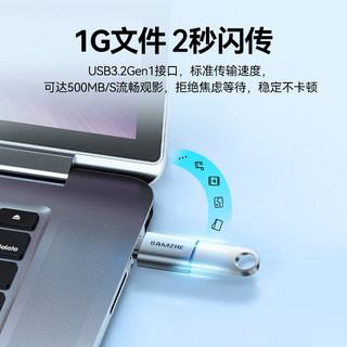 山泽Type-C转接头USB3.2Gen1苹果15安卓华为手机OTG数据转换头线接U盘ipad平板耳机键鼠车载充电连接器