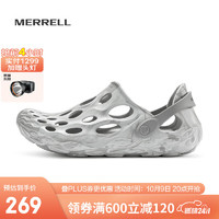 MERRELL 迈乐 户外溯溪洞洞鞋HYDRO MOC毒液涉水鞋透气沙滩鞋凉鞋轻便溯溪鞋 J003747冻土灰（男） 41 偏大一码