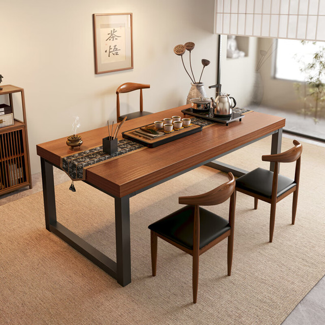 NSE 耐赛尔 简易茶桌 1.8m深胡桃