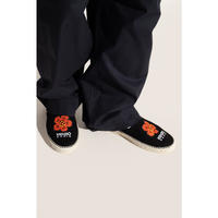 KENZO 凯卓 Logo草编鞋