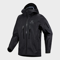 ARC'TERYX 始祖鸟 Alpha Sv Jacket Gore-tex 男子防水冲锋衣 Black/黑色 XXL