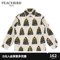 PEACEBIRD 太平鸟 男士仿羊羔毛夹克 B2BCC4519