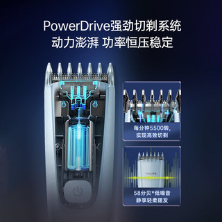 88VIP：PHILIPS 飞利浦 理发器电推子成人理发神器自己剪专业剃头刀家用宝宝电推剪