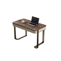 TAZA Top Notch 意式简约书桌 黑胡桃木面 1.2m
