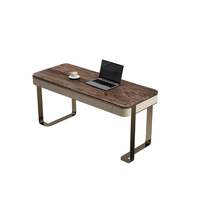 TAZA Top Notch 意式简约书桌 黑胡桃木面 1.4m