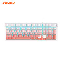 Dareu 达尔优 EK815pro 98键 有线机械键盘 桃之夭夭 梦遇HIFI轴 单光