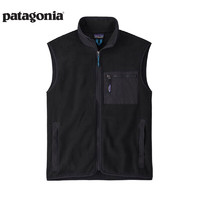 Patagonia 巴塔哥尼亚 男士抓绒马甲  M's Synch Vest 23011 BLK S