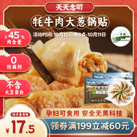 天天念叨 高原牦牛肉大葱锅贴蒸饺260g*2袋共24只