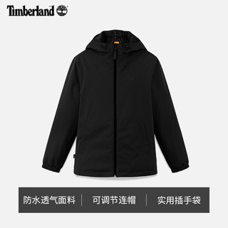 plus会员：Timberland 官方男女装冲锋衣24秋冬新户外防水保暖棉服|A6SGH A6SGH001/黑色 L