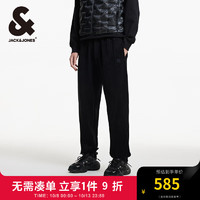 杰克·琼斯（JACK&JONES）冬简约时尚潮流多色合体束脚裤长裤休闲裤卫裤男裤男装22441D029 E40黑色 170/80A/S