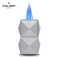 COLIBRI 类星体系列 710 雪茄充气打火机 银色