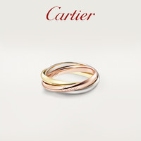 Cartier 卡地亚 TRINITY系列 B4235100 中性三环18K金戒指 67mm