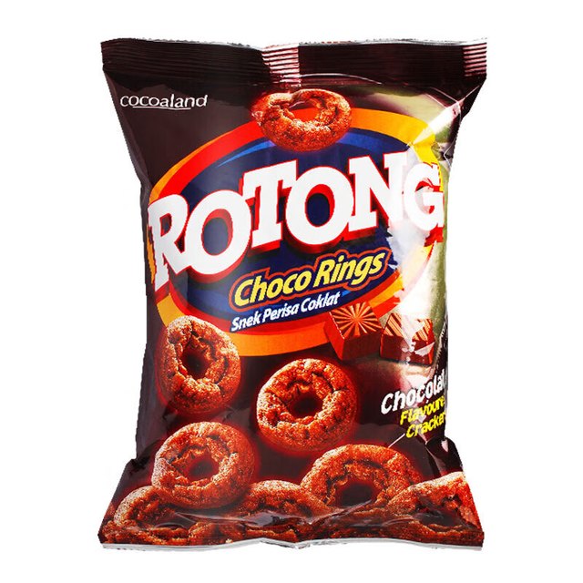 Rotong 洛当 马来西亚进口洛当玉米圈（巧克力味）60g