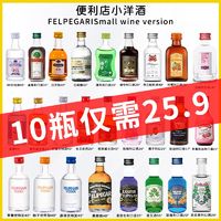 FELIPEGARI 菲利佰加 便利店调酒小洋酒微暇款鸡尾酒调酒套装家庭调酒基酒套装正品保障