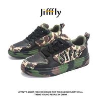 百亿补贴：jifffly 板鞋男2024夏季新款复古情侣小众原创涂鸦休闲运动鞋子女