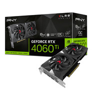 必恩威 4060Ti 8GB OC  DLSS 3  掌控者超频 电竞游戏AI 直播视频电脑显卡