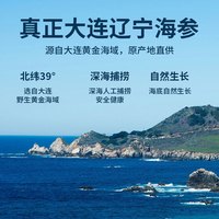 三只海豚大连海参干货辽参淡干海参1件