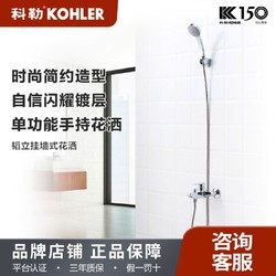 KOHLER 科勒 淋雨花洒浴缸龙头家用简易挂墙式花洒龙头淋浴器花洒74036