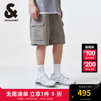 杰克琼斯 杰克·琼斯（JACK&JONES）NBA联名掘金队夏季知更鸟灰肌理感面料男士休闲短裤22429F051 E40 知更鸟灰 E40 知更鸟灰 180/84A/LR